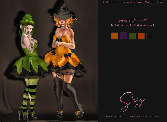 sass [beatrix] costume