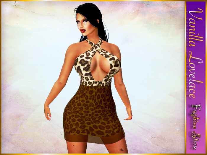 LOVELACE Cocktail Dress - Model 1 - DESERT STORM (Maitreya)