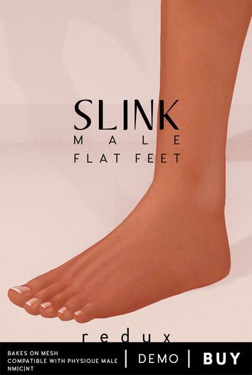 Slink AvEnhance Feet Male Flat
