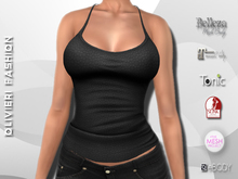 HOLLY HALTER TX - BLACK