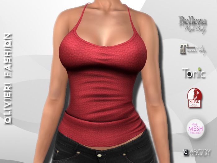 HOLLY HALTER TX - RED