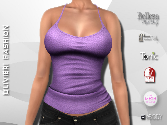 HOLLY HALTER TX - PURPLE