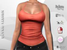 HOLLY HALTER TX - ORANGE