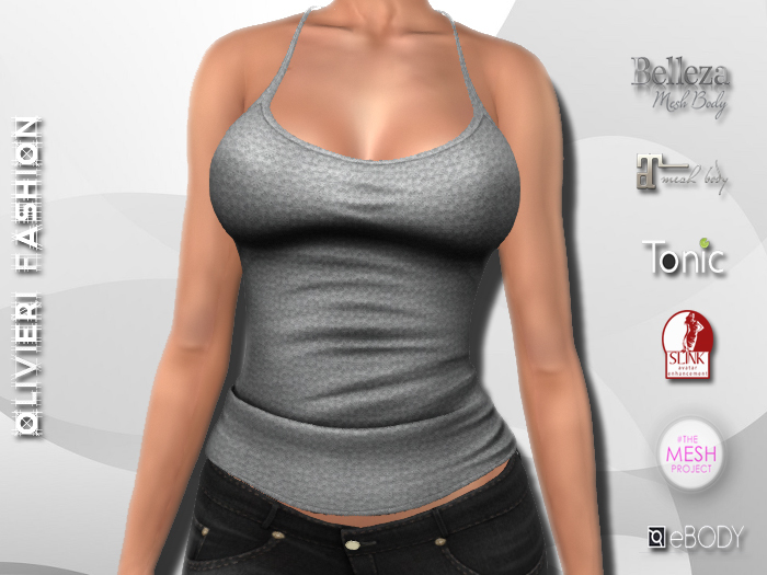 HOLLY HALTER TX - GREY