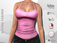 HOLLY HALTER TX - BRIGHT PINK
