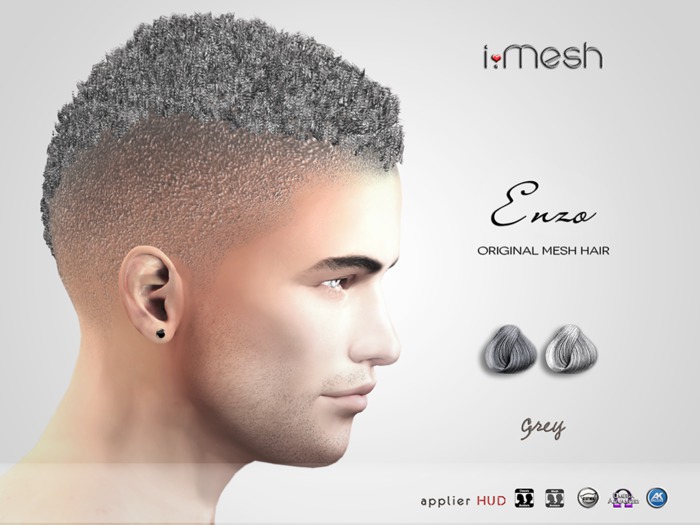 i.mesh - Enzo hair - GREY