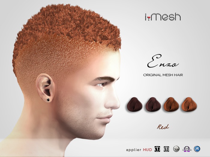 i.mesh - Enzo hair - RED