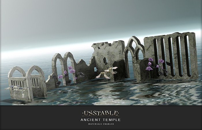 unstable. Ancient Temple