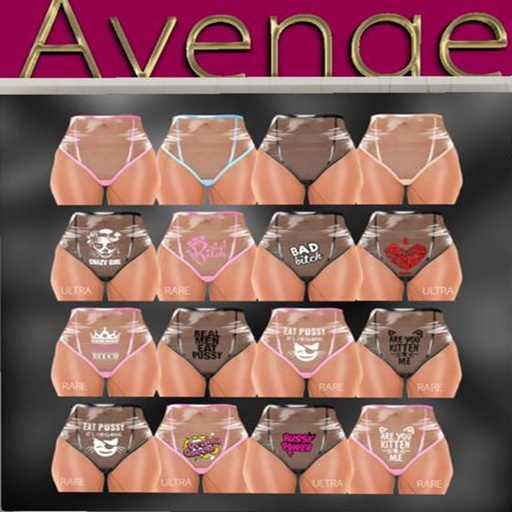 [Avenge] Latex Hotpants - It's Organic (pink) [RARE]