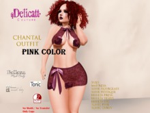 Delicatt Couture - Chantal Outfit  PINK 2