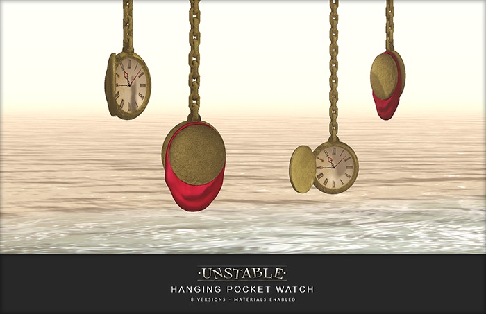 unstable. Hanging Pocket Watch