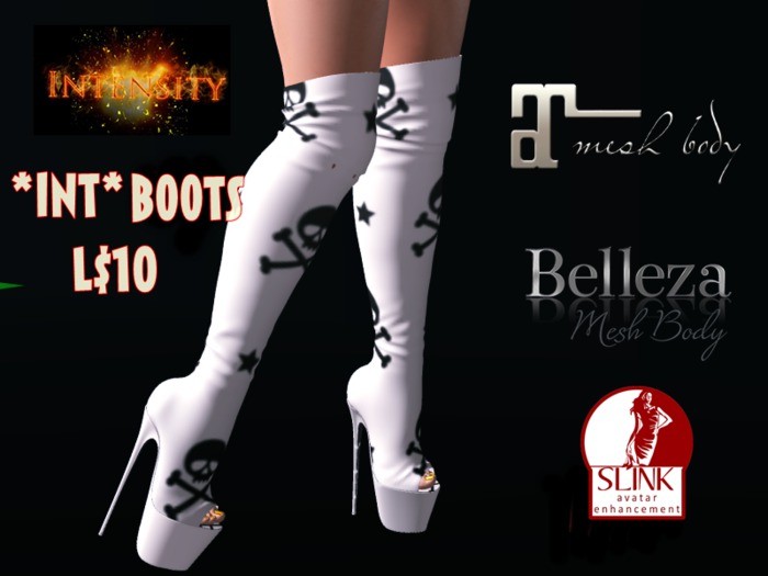 *INT* INTENSITY - Boots skull GIFT TREE