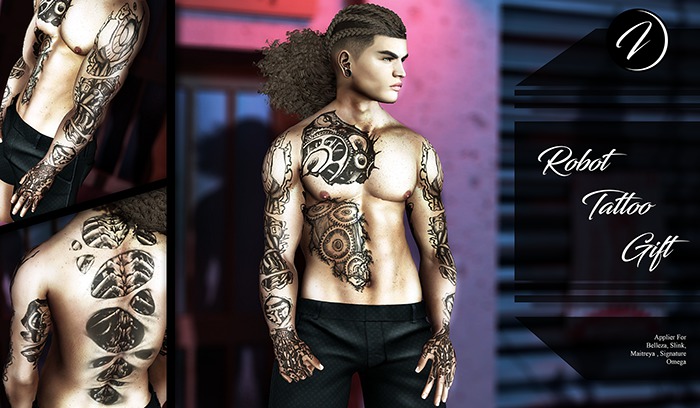 ..:: INKer ::.. Robot Tattoo Gift (Wear Me)