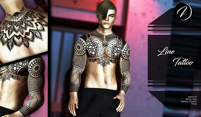 ..:: INKer ::.. Line Tattoo Wear Me
