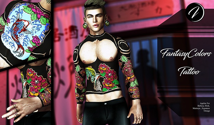 ..:: INKer ::.. Fantasy Colors Tattoo (Wear Me)