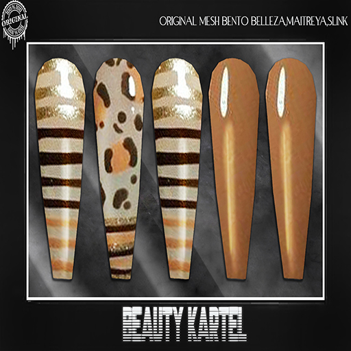 {BK} Reign Royalty Blanco Bento Nails {Set 10} V2 (ADD ME)