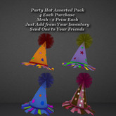 Party Hat Assorted Pack