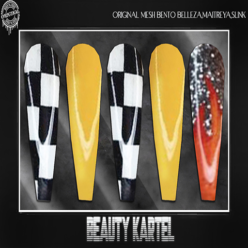 {BK} Racing Blanco Bento Nails UPDATE (ADD ME)