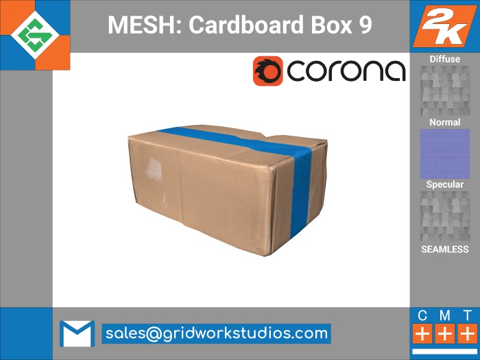 MESH: Cardboard Box 9