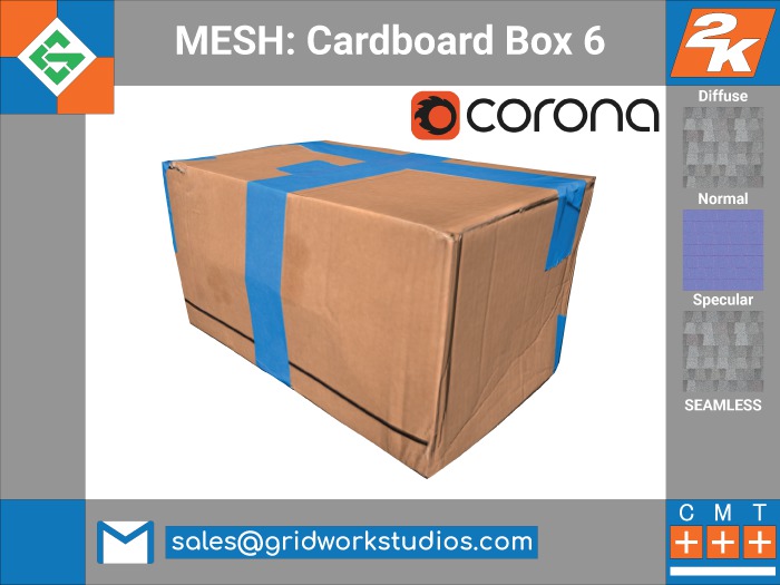 MESH: Cardboard Box 6