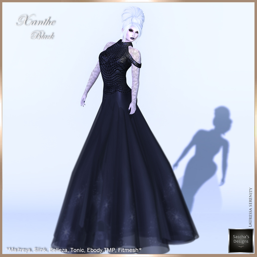 SAS - Xanthe Black Gown (MB&M)