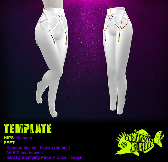 .::: H.D :::. - Leggings "Eternal Night" - D [TEMPLATE]