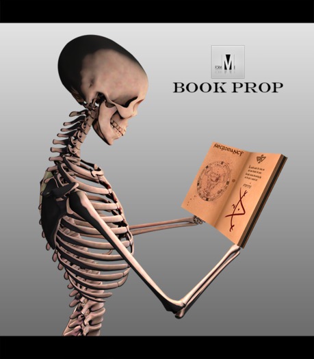 Second Life Marketplace - FORMME. Book Prop - COL. Vers.