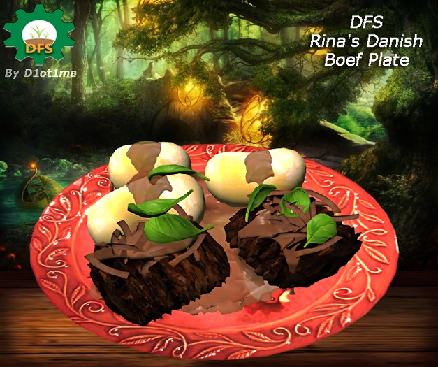DFS Rina's Danish Boef Plate (Rare)