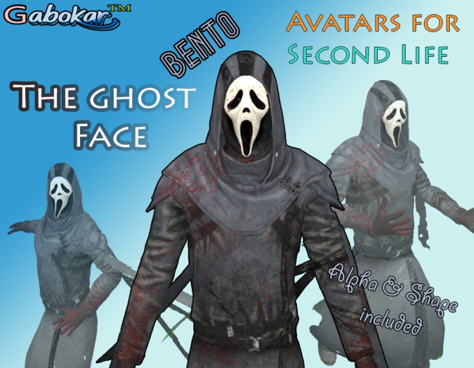 COMPLETE AVATAR - (RIG) - THE GHOST FACE