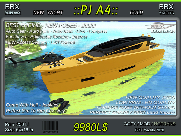 YACHT PJ A4