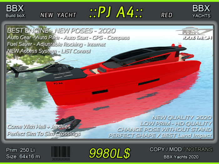 YACHT PJ A4