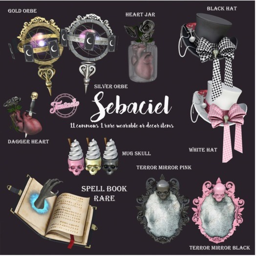 *Tentacio* Sebaciel. Ciel hat white