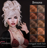 {Limerence} Clarissa hair-Browns