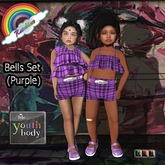 ((RBS)) Bells Set (Purple) - BEBE YOUTH
