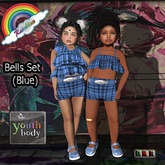 ((RBS)) Bells Set (Blue) - BEBE YOUTH 
