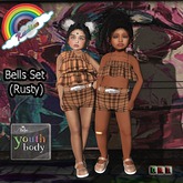 ((RBS)) Bells Set  (Rusty) - BEBE YOUTH (WEAR)