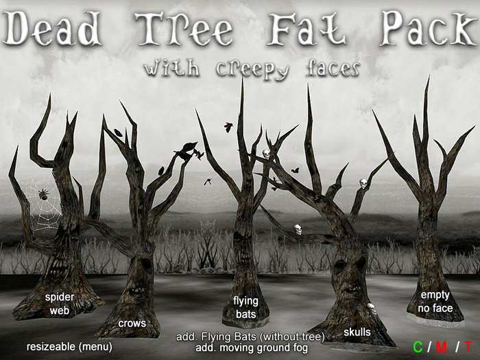 Halloween Dead Tree Fat Pack / mesh (boxed V2