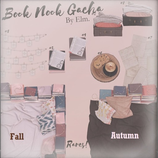 #7 Elm. "Book Nook Gacha" Paper Trail