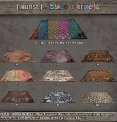 [ kunst ] - Boho carpet #7