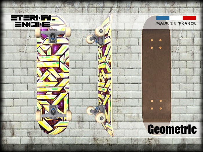 EE - Geometric Skateboard