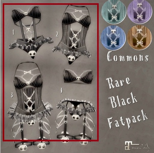 * Jessica * Black Fatpack RARE