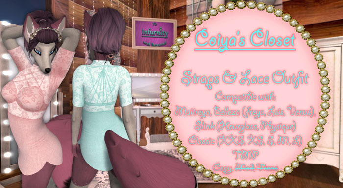 Coiya's Closet- Straps & Lace Outfit