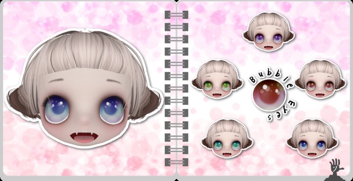 CHIBIT APPLIER BUBBLE EYES - UME  (add)