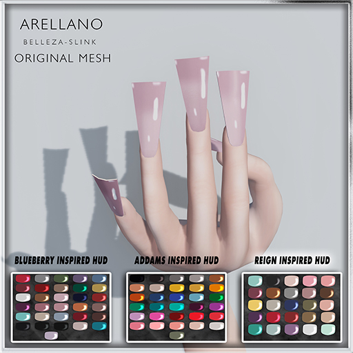 {BK} Arellano Bento Nails Reign Inspired Fatpack (ADD ME)