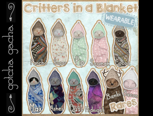 Little Closet - Critters in a Blanket - Pip (Boxed)