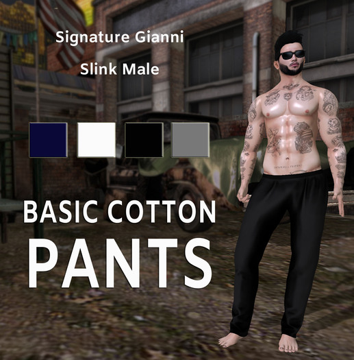 NIVA - Basic Cotton Pants