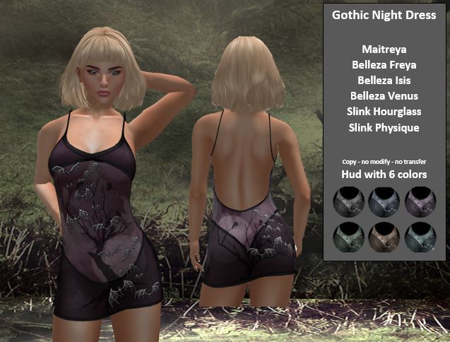 DW - Gothic Night Dress