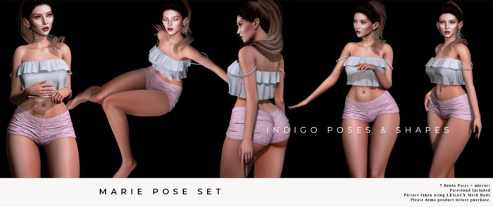[InDiGo] Marie Bento Pose Set