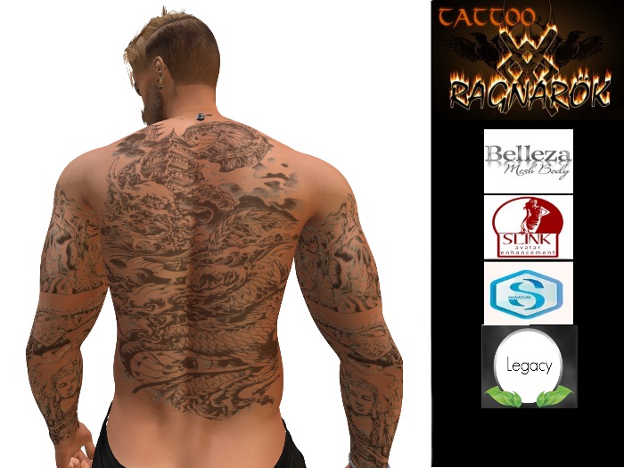 [RAG] Box - Tattoo Bhuda Dragon