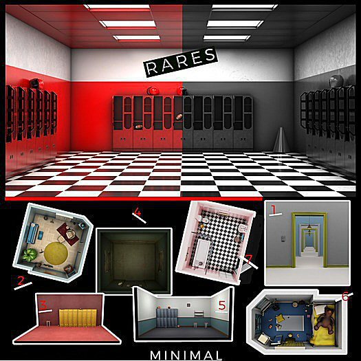 MINIMAL - The Room Backdrop  *1*